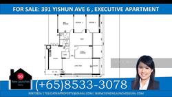 Blk 391 Yishun Avenue 6 (Yishun), HDB Executive #134586212